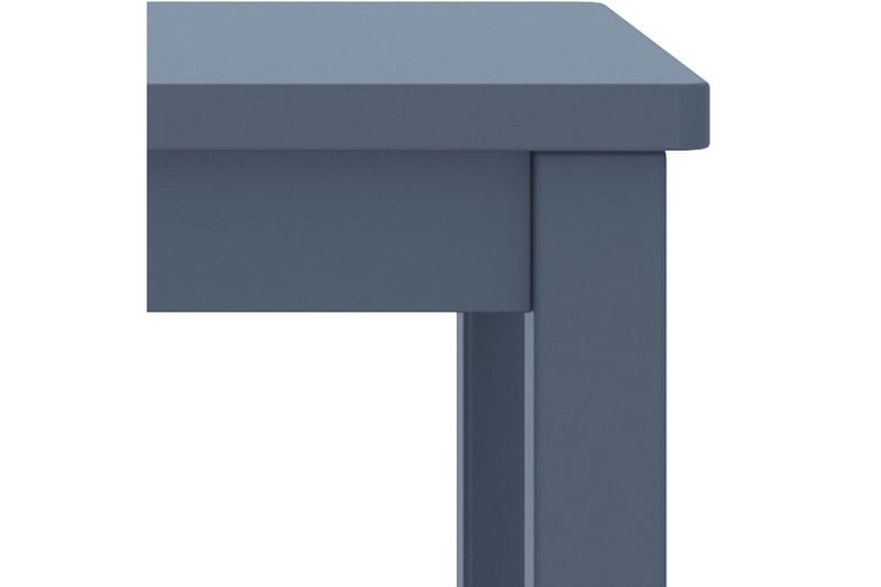 Sängbord ljusgrå 35x30x47 cm massiv furu - Grå - Sängbord - Bord