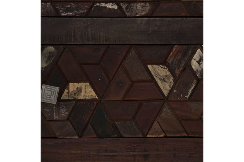 Sängbord massivt återvunnet trä 40x30x50 cm - Brun - Sängbord - Bord