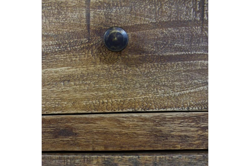 Sängbord massivt återvunnet trä 40x30x51cm - Brun - Sängbord - Bord