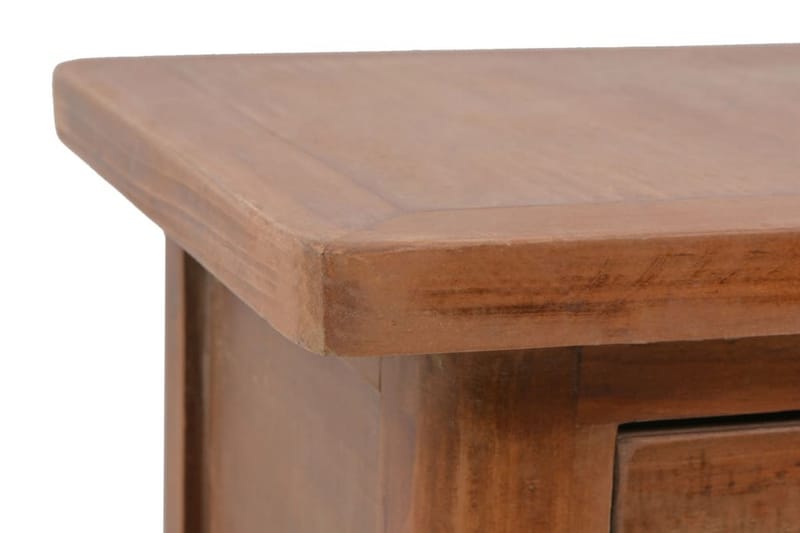 Sängbord massivt granträ 40x29x68 cm brun - Brun - Sängbord - Bord