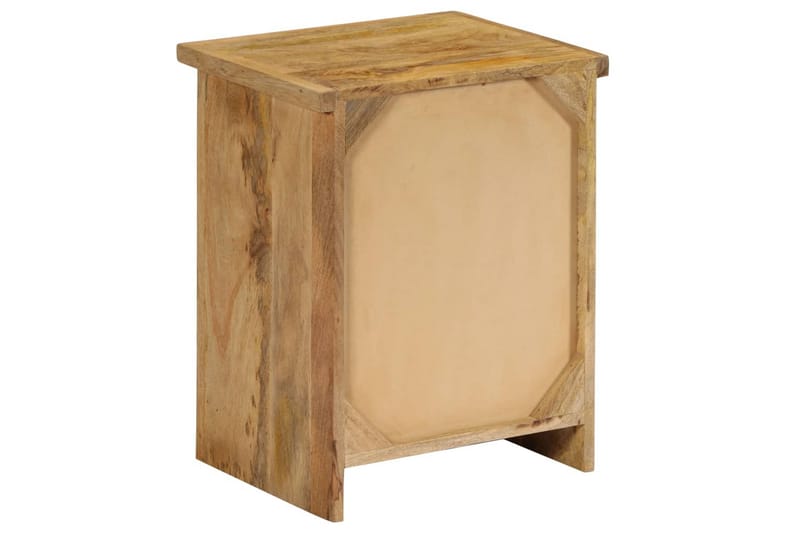 Sängbord massivt mangoträ 40x30x50 cm - Brun - Möbler - Sovrum - Sängbord