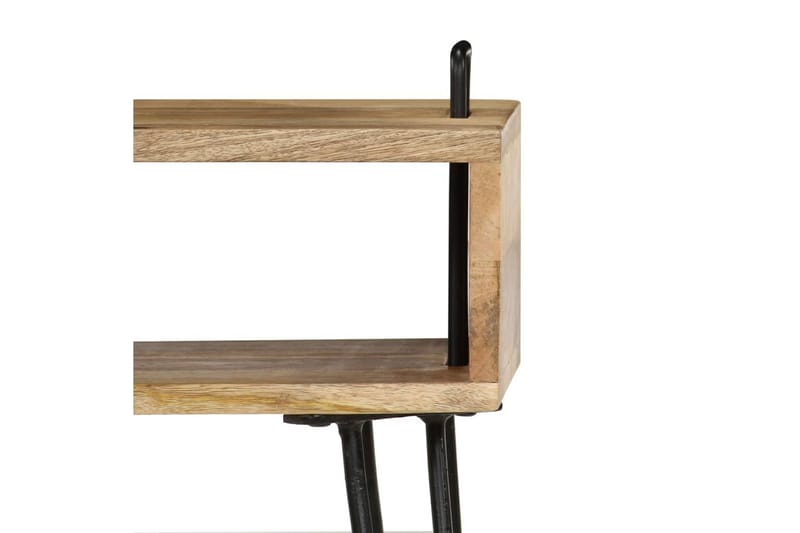 Sängbord massivt mangoträ 40x34x47 cm - Brun - Möbler - Sovrum - Sängbord