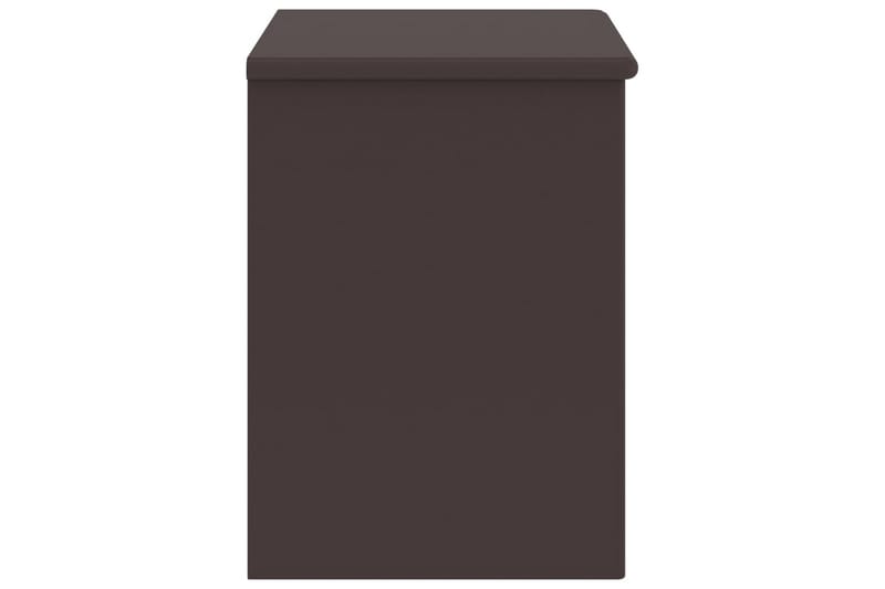 Sängbord mörkbrun 35x30x40 cm massiv furu - Brun - Möbler - Sovrum - Sängbord