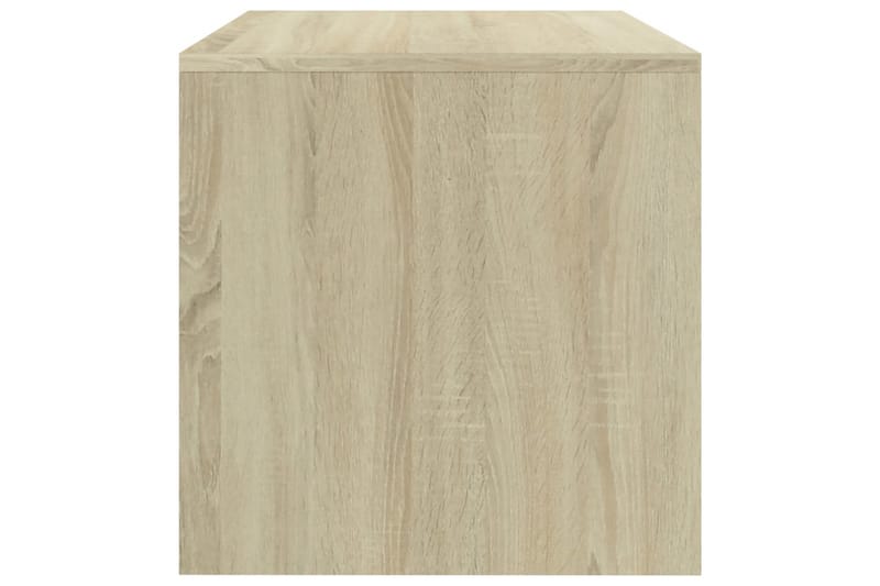 Sängbord sonoma ek 40x30x30 cm spånskiva - Brun - Sängbord - Bord