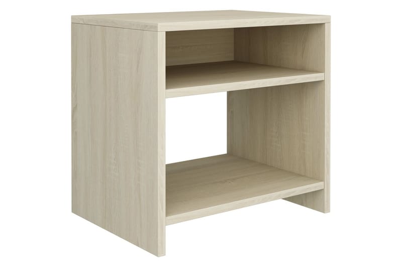 Sängbord sonoma ek 40x30x40 cm spånskiva - Brun - Möbler - Sovrum - Sängbord
