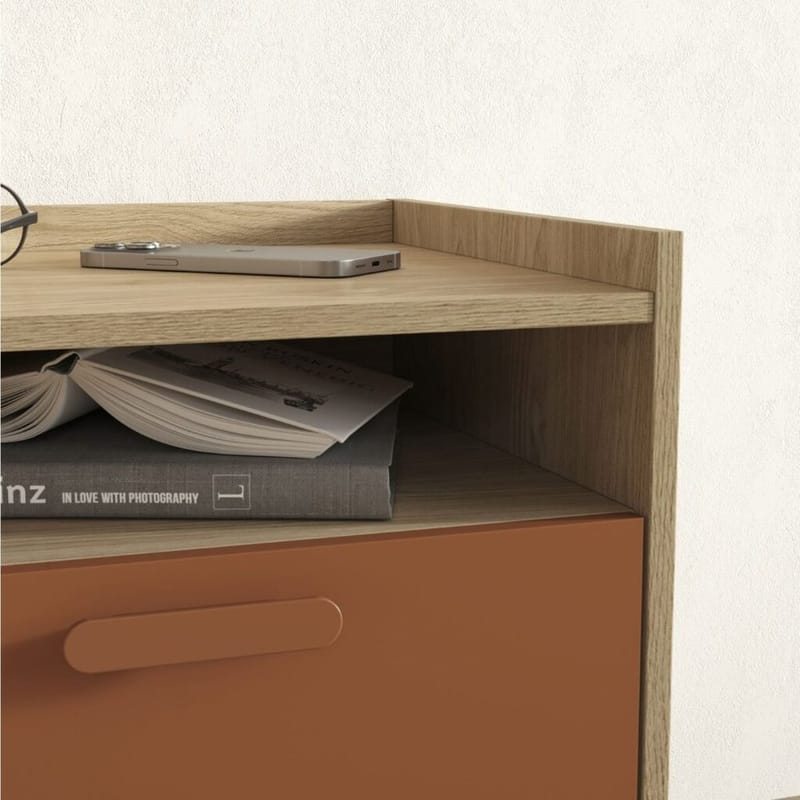 Sängbord Scandi 1 låda - Oljerad Ek - Möbler - Sovrum - Sängbord