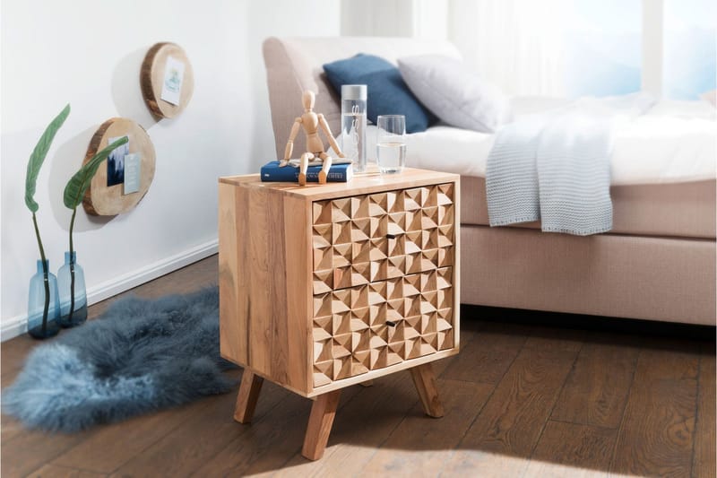 Seufert Sängbord 44 cm - Trä/natur - Möbler - Sovrum - Sängbord