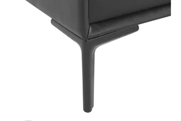Sezanne Sängbord 44 cm - Konstläder/Svart - Möbler - Sovrum - Sängbord