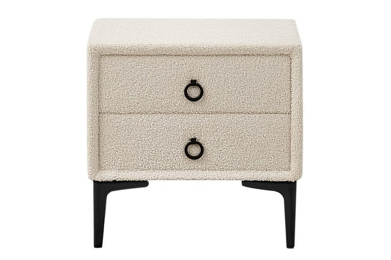 Sängbord Sezanne Vit, Svart - Vit, Svart - Möbler - Sovrum - Sängbord