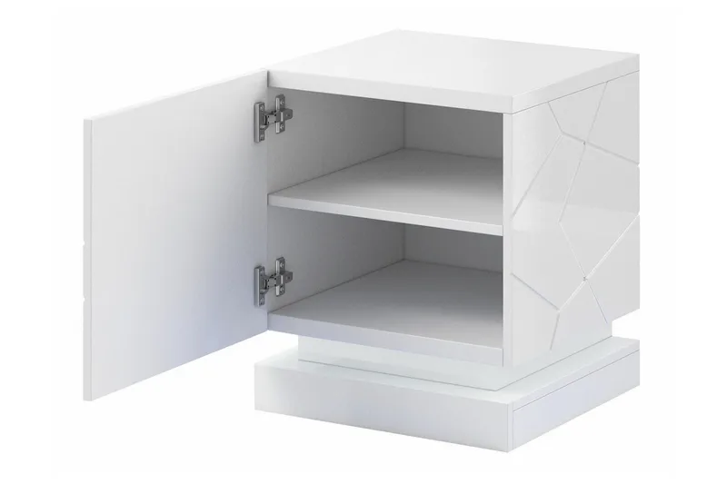 Strontian Sängbord 46 cm Scandinavian Choice Black - Möbler - Sovrum - Sängbord