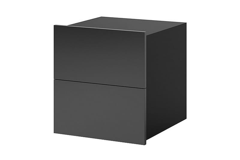 TRACEY Sängbord 40 cm med Förvaring Svart - Svart - Möbler - Sovrum - Sängbord