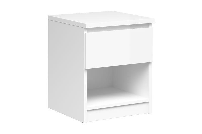 TRIVENTO Sängbord 40 Vit - Möbler - Sovrum - Sängbord