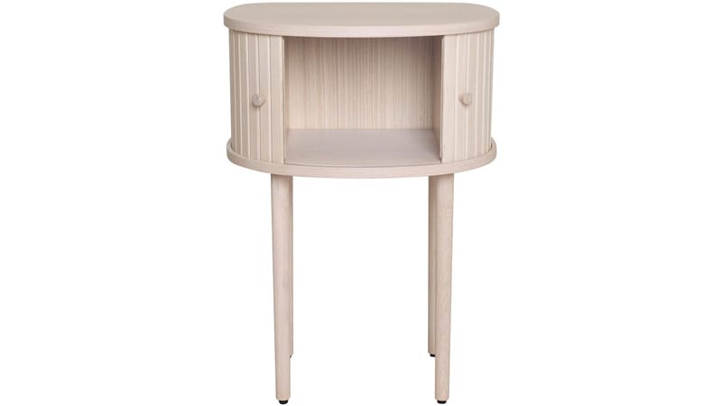 Sängbord Yngvar 68 cm - Vitpigmenterad ek - Möbler - Sovrum - Sängbord