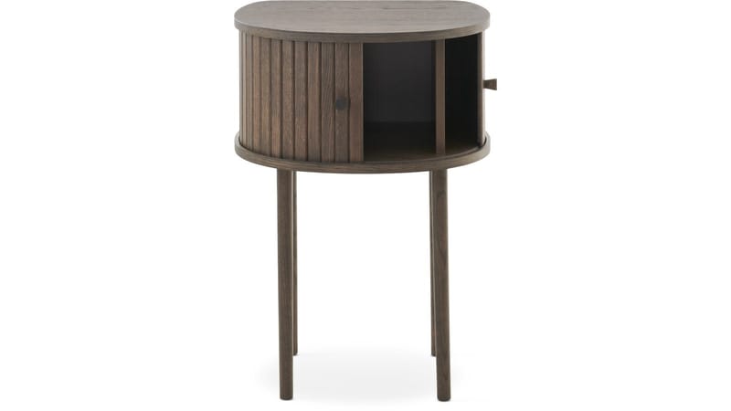 Sängbord Yngvar H68 cm - Brunlackad ek - Möbler - Sovrum - Sängbord
