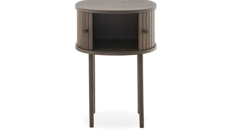 Sängbord Yngvar H68 cm - Brunlackad ek - Möbler - Sovrum - Sängbord
