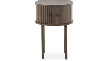 Sängbord Yngvar H68 cm - Brunlackad ek - Möbler - Sovrum - Sängbord