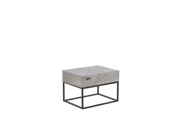Zygmont Soffbord 55 cm - Grå - Möbler - Sovrum - Sängbord