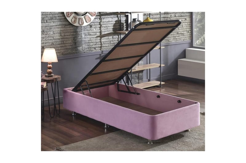 Sängbotten för Enkel Säng Rasul Single Pnk - 120 x 200 cm - Möbler - Sovrum - Sängram & sängstomme