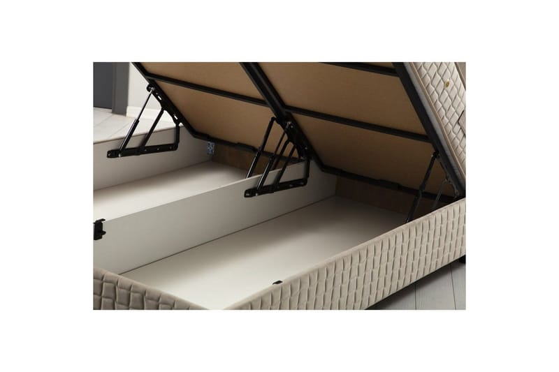 Sängbotten & Sänggavel för Enkel Säng Sudamal Brun - 120 x 110 x 200 cm - Möbler - Sovrum - Sängram & sängstomme