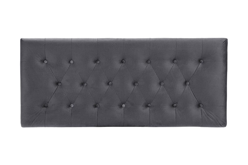 ADWELL Sänggavel 141x61 cm Mörkgrå - Mörkgrå - Möbler - Sovrum - Sänggavlar
