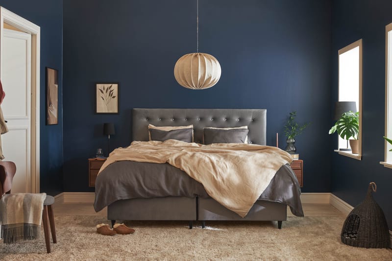 ADWELL Sänggavel 181x61 cm Grå - Grå - Möbler - Sovrum - Sänggavlar