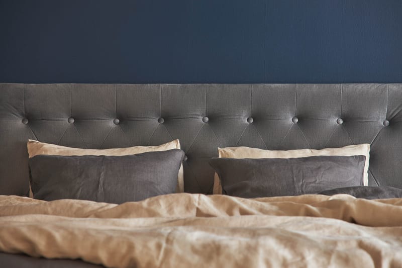 ADWELL Sänggavel 181x61 cm Grå - Grå - Möbler - Sovrum - Sänggavlar
