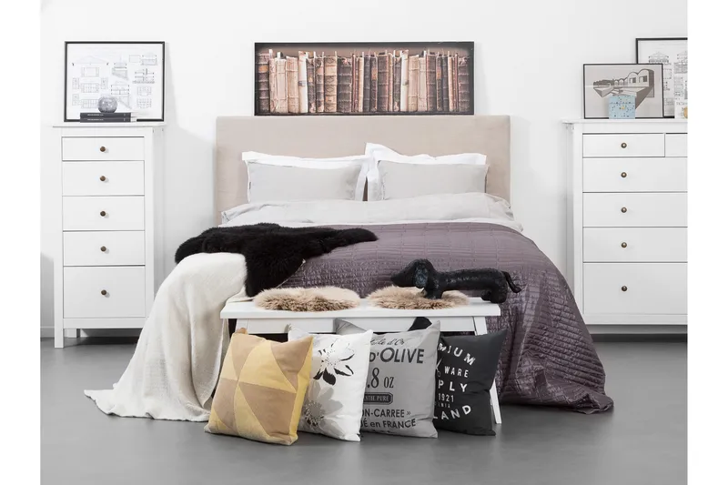 Ava Sänggavel 180 cm - Natur - Möbler - Sovrum - Sänggavlar