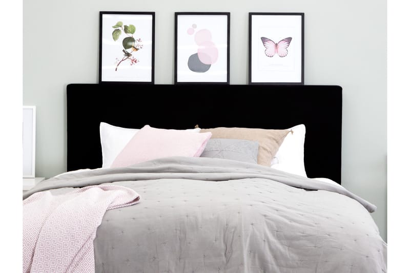 Ava Sänggavel 180 cm - Svart - Möbler - Sovrum - Sänggavlar