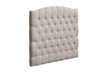 Belda Sänggavel 120 cm Svängd - Beige - Möbler - Sovrum - Sänggavlar