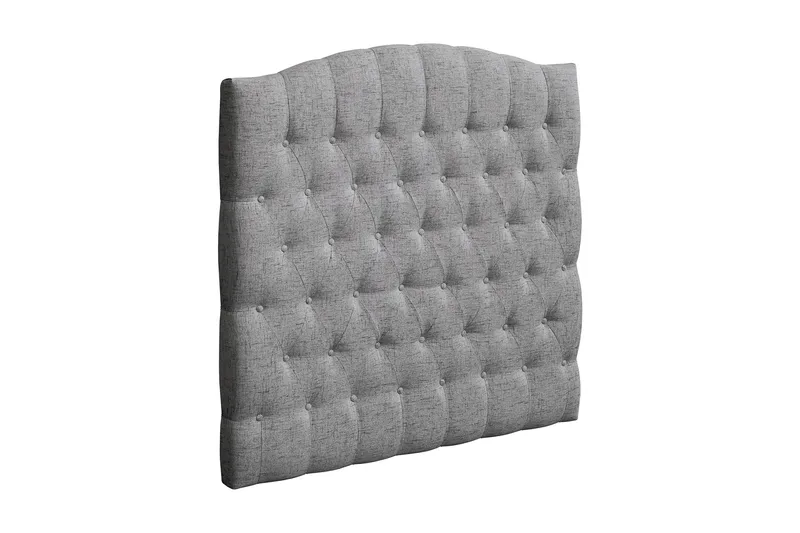 Belda Sänggavel 120 cm Svängd - Grå - Möbler - Sovrum - Sänggavlar