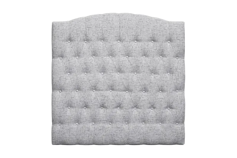 Belda Sänggavel 120 cm Svängd - Ljusgrå - Möbler - Sovrum - Sänggavlar