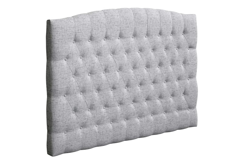 Belda Sänggavel 160 cm Svängd - Ljusgrå - Möbler - Sovrum - Sänggavlar