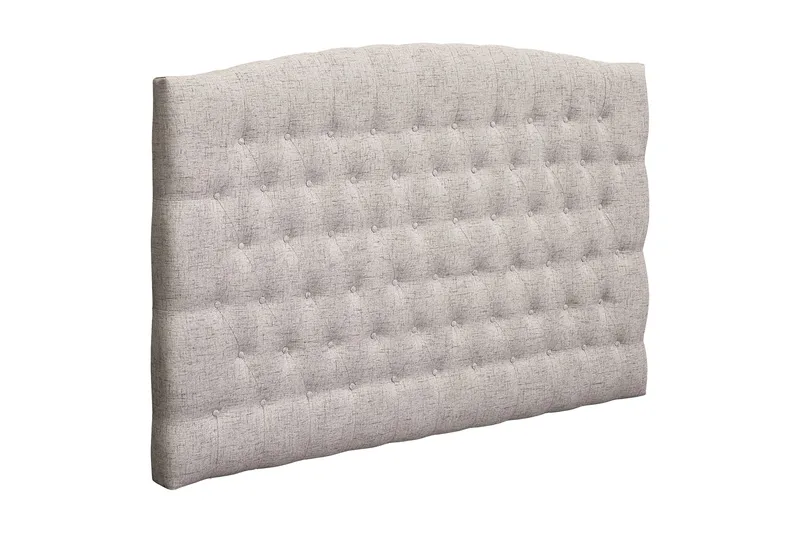 Belda Sänggavel 180 cm Svängd - Beige - Möbler - Sovrum - Sänggavlar