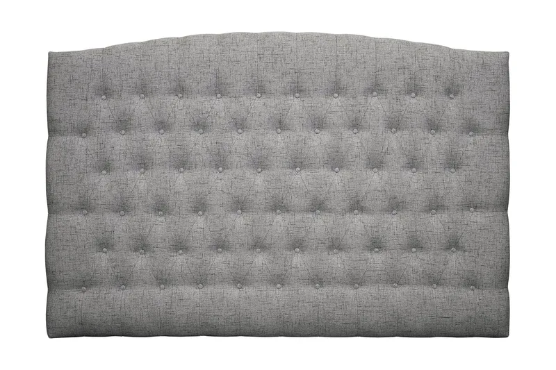 Belda Sänggavel 180 cm Svängd - Grå - Möbler - Sovrum - Sänggavlar