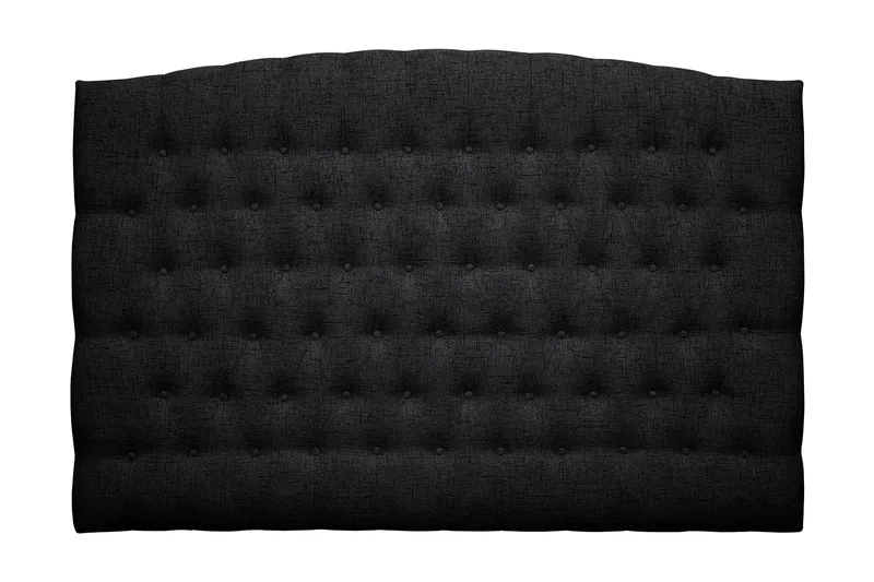 Belda Sänggavel 180 cm Svängd - Svart - Möbler - Sovrum - Sänggavlar