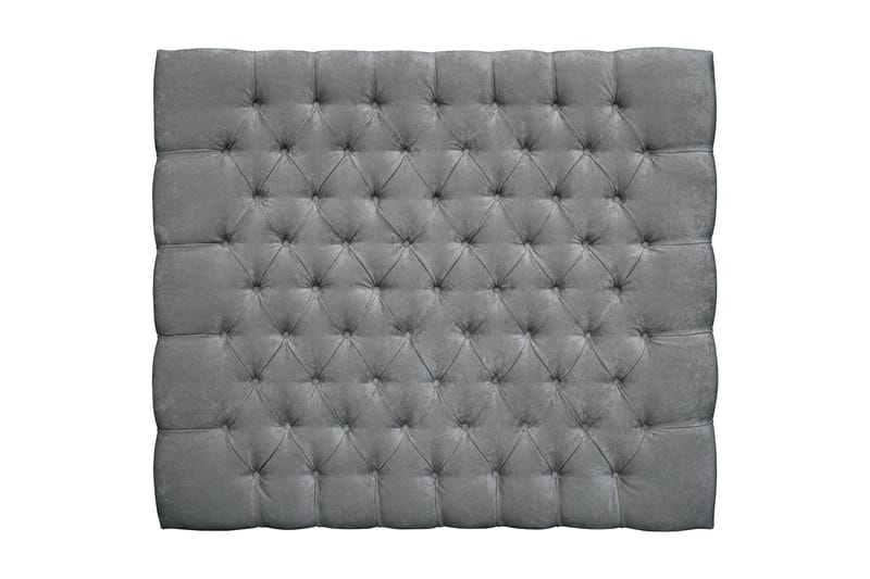 Celine  Sänggavel 140 cm - Grå/Sammet - Möbler - Sovrum - Sänggavlar