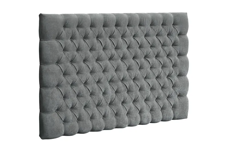 Celine  Sänggavel 160 cm - Grå/Sammet - Möbler - Sovrum - Sänggavlar