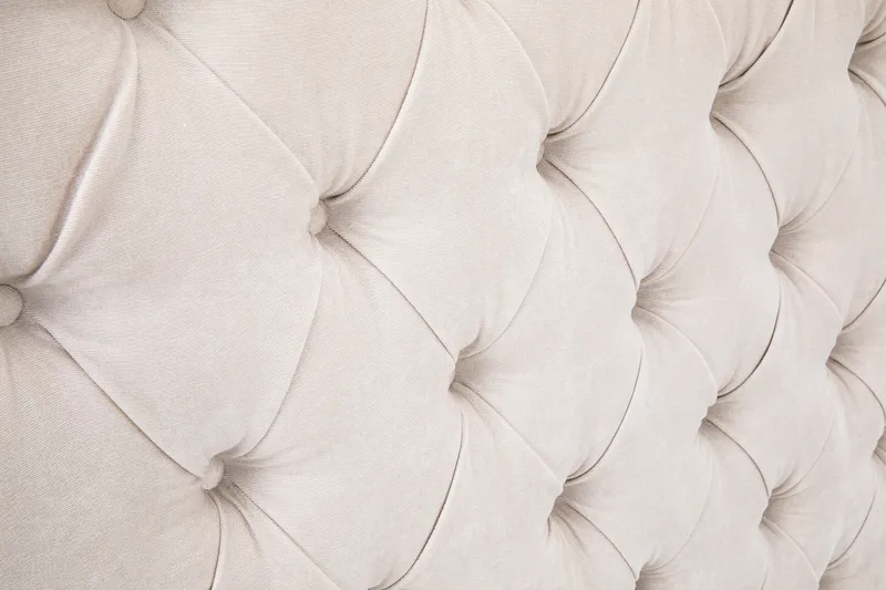 Celine  Sänggavel 210 Sammet Beige - Möbler - Sovrum - Sänggavlar