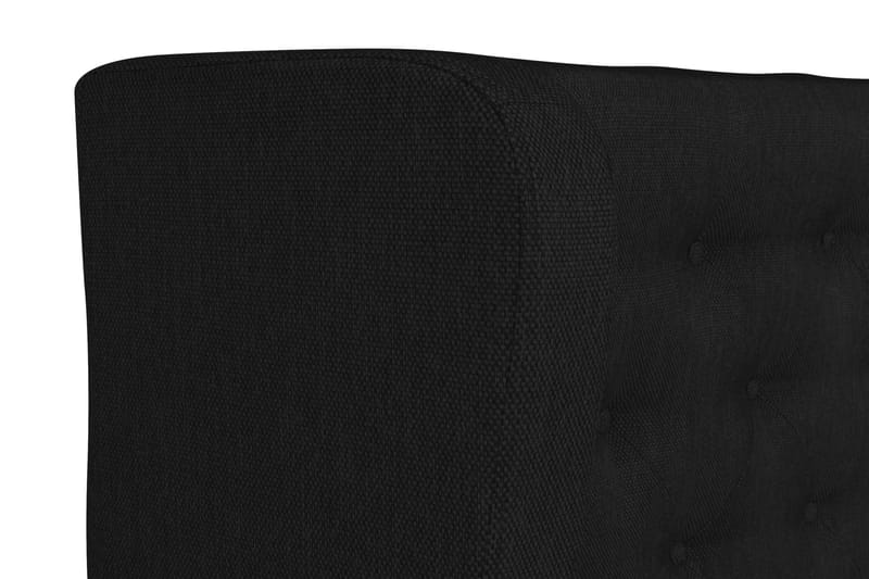 Cloud Sänggavel 160 cm med Sidor - Svart - Möbler - Sovrum - Sänggavlar