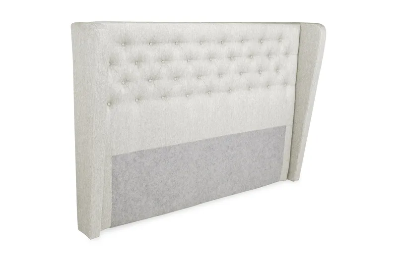 Cloud Sänggavel 180 Med Sidor - Beige - Möbler - Sovrum - Sänggavlar