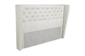 Cloud Sänggavel 180 Med Sidor - Beige - Möbler - Sovrum - Sänggavlar