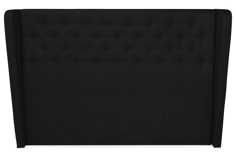 Cloud Sänggavel 180 Med Sidor - Svart - M öbler - Sovrum - Sänggavlar