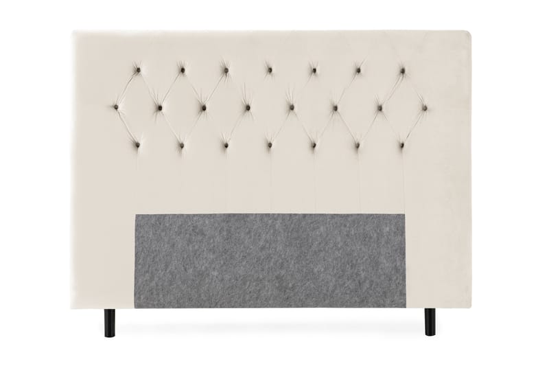 DJURSHOLM Sänggavel 180 Sammet Beige - Möbler - Sovrum - Sänggavlar