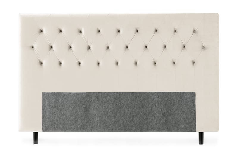 DJURSHOLM Sänggavel 210 Sammet Beige - Möbler - Sovrum - Sänggavlar