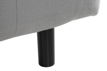 Ella Sänggavel 120 cm Djuphäftad - Grå/Sammet - Möbler - Sovrum - Sänggavlar