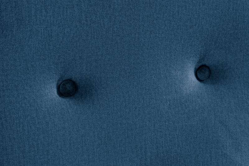Ella Sänggavel 120 cm Knappar - Blå/Sammet - Möbler - Sovrum - Sänggavlar