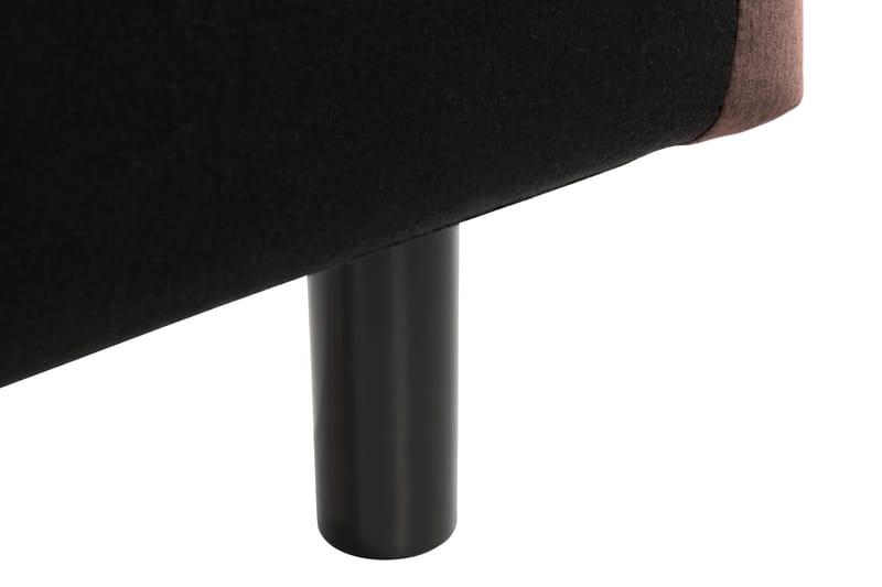 Ella Sänggavel 120 cm Knappar - Brun/Sammet - Möbler - Sovrum - Sänggavlar