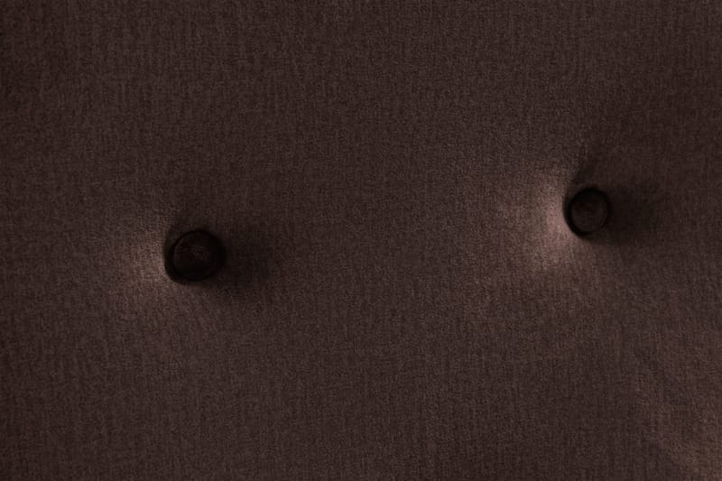 Ella Sänggavel 120 cm Knappar - Brun/Sammet - Möbler - Sovrum - Sänggavlar