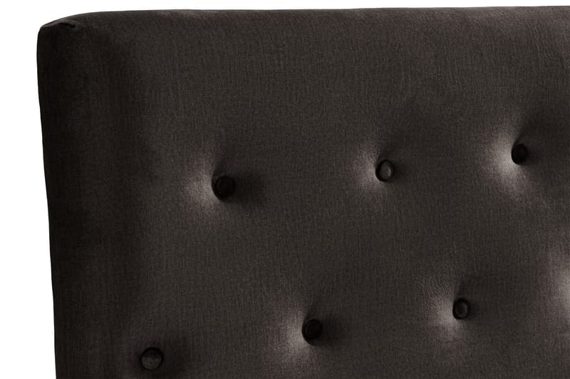 Ella Sänggavel 120 cm Knappar - Mörkgrå/Sammet - Möbler - Sovrum - Sänggavlar