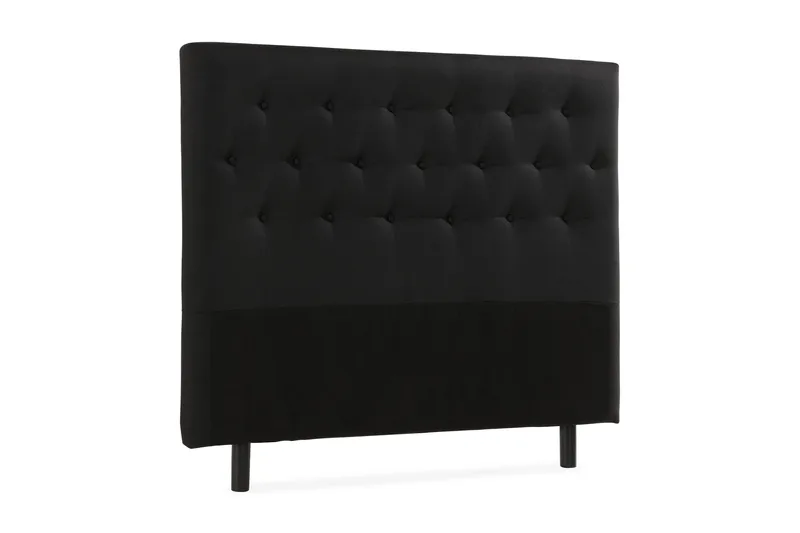 Ella Sänggavel 120 cm Knappar - Svart - Möbler - Sovrum - Sänggavlar